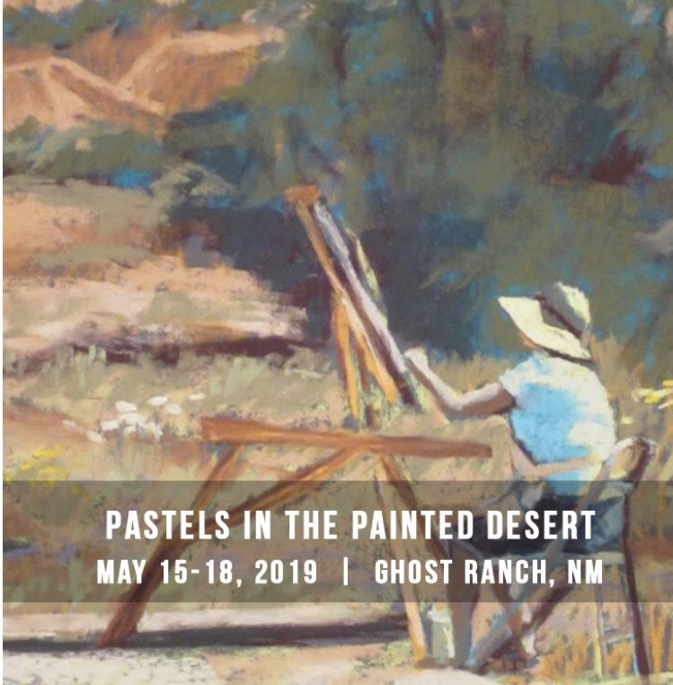 Juliana Crownover pastel workshop at Ghost Ranch May 15-18