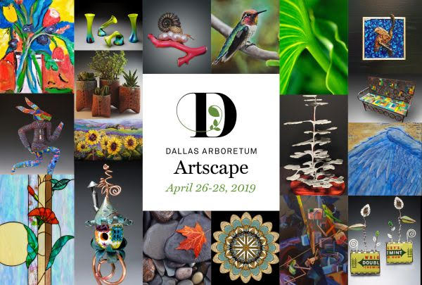 Dallas Arboretum Hosts Artscape Fine Art and Craft Show on April 27-28