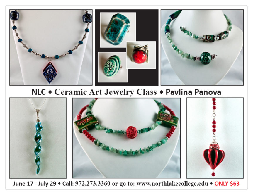 Ceramic Art Jewelry Class with Pavlina Panova