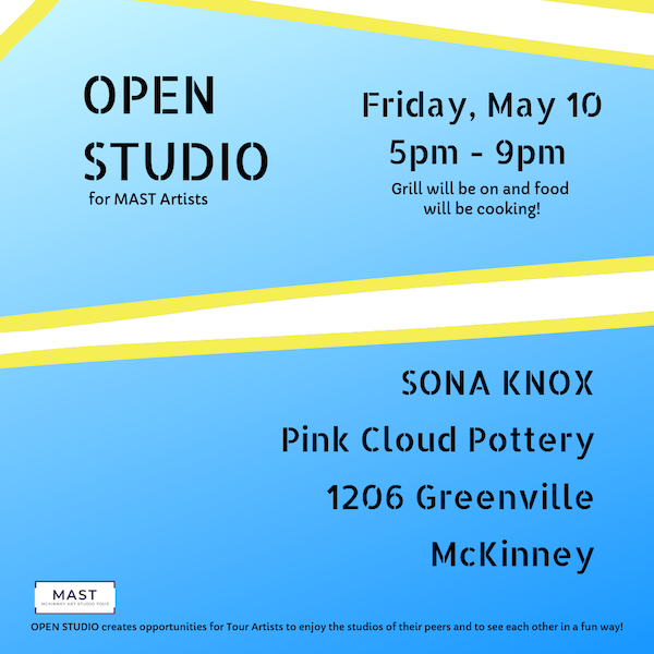 Sona Know Open Studio May 10 in McKinney