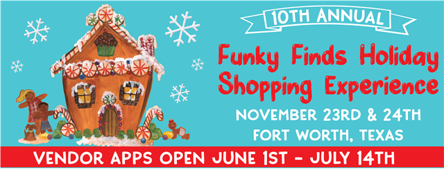 Funky Finds Holiday Shopping Experience call for artists