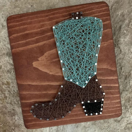 String Art Class at the Stock Show Feb. 8