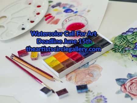 Maegan Kirschner/ The Artist’s Circle Gallery/ Call for Watercolor Art