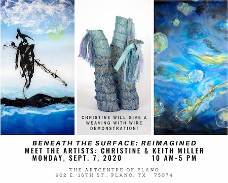 Christine and Keith Miller exhibition Beneath the Surface: Reimagined