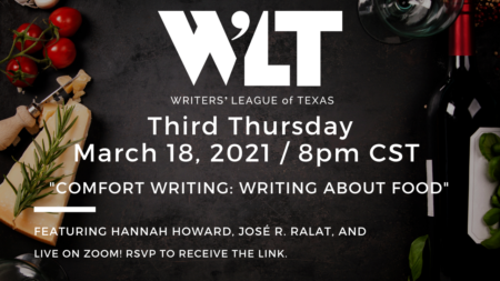 March Third Thursday: Comfort Writing: Writing About Food