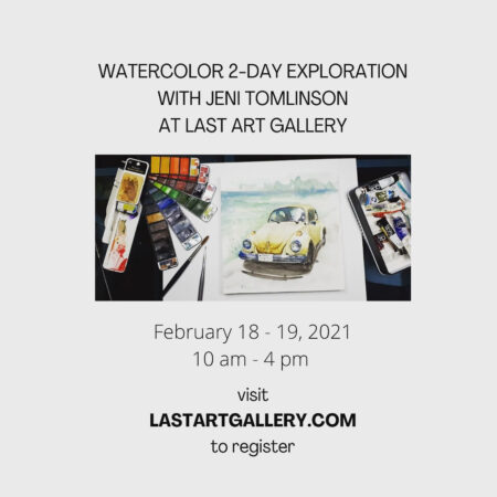 Watercolor – 2 Day Exploration and Innovation with Jeni Tomlinson