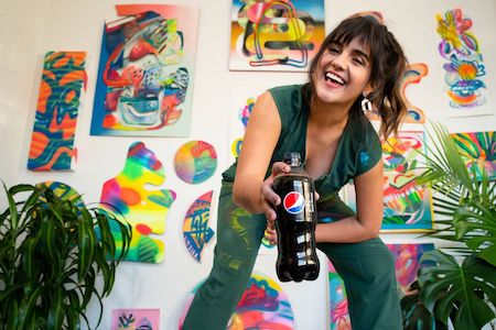 Artist and muralist Mariell Guzman collaborates with Pepsi for new “The Taste of Texas” campaign