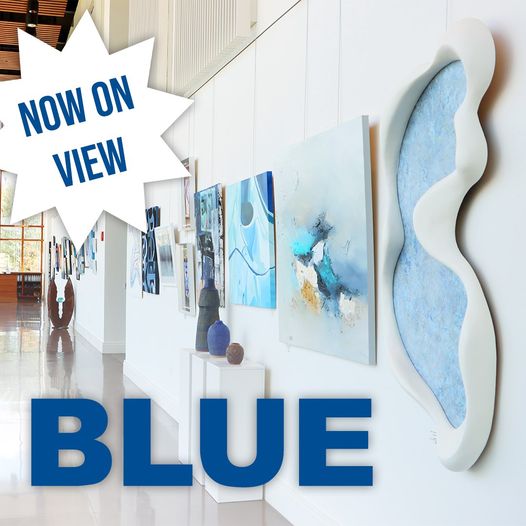 “Blue” Exhibition at the new Coppell Arts Center