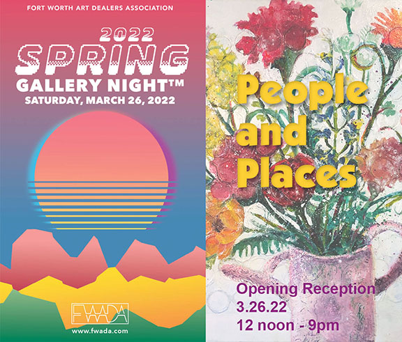 SPRING GALLERY NIGHT March 26 at the Upstairs Gallery