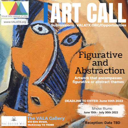 VALA Shows & Calls for Art – Figurative Art, Emerging Artists, the Blues, Spring Collective