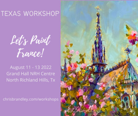 Let’s Paint France! (TEXAS workshop)