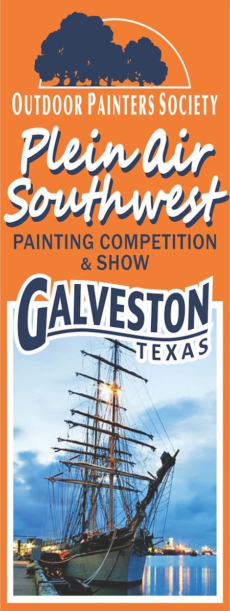 Plein Air Southwest dates: May 8-14th, 2022 in Galveston