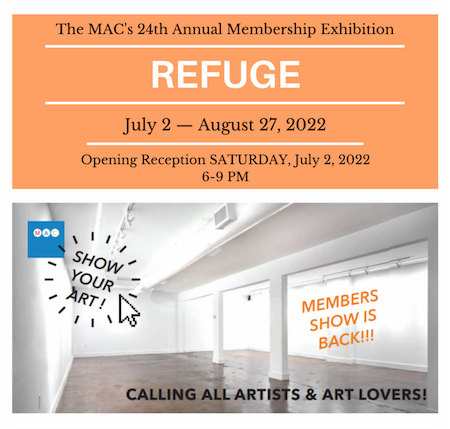 MAC Membership Exhibition is Back! Call for Artists – deadline extended