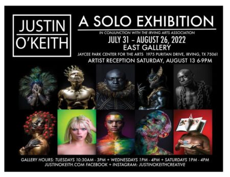 Justin O’Keith Higgs Solo Exhibition – Reception Sat. August 13th