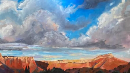 Juliana Crownover Paint Beautiful Clouds in Pastel or Oil Workshop