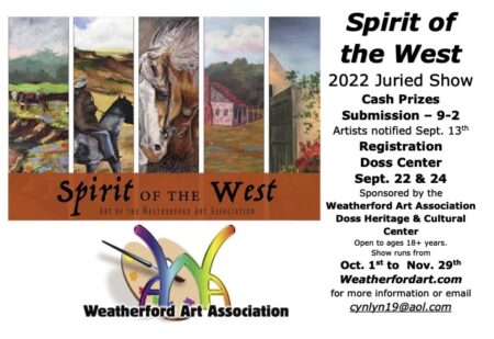 Spirit of the West 2022 Call for Entry