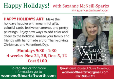 HAPPY HOLIDAYS ART – Classes at Women of the Arts