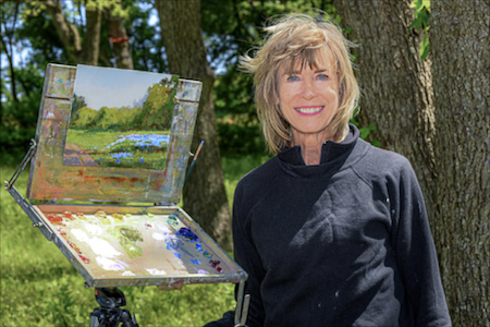 Cecy Turner’s  Achieving Light in the Landscape  Through Value and Oil – Workshop April 18 & 19