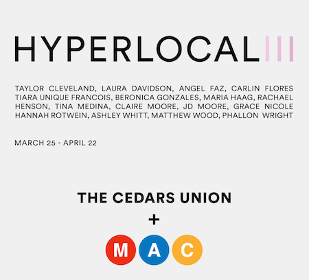 HYPERLOCAL III opens March 25th