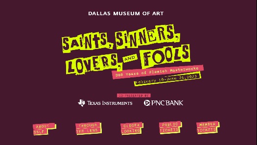 Love is in the air at our “Saints and Sinners” exhibition!