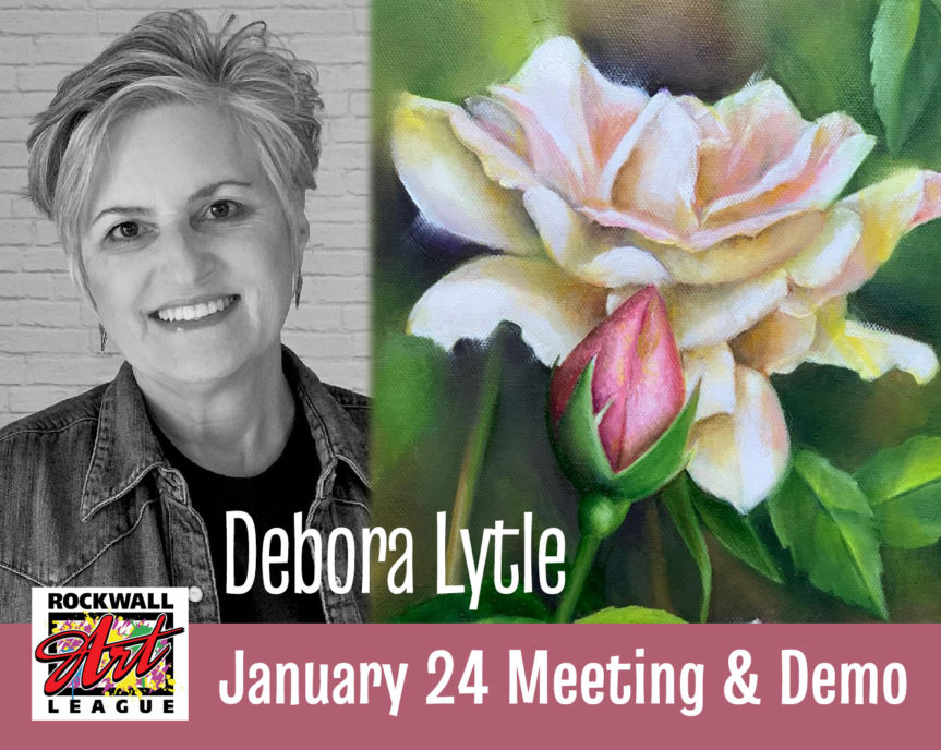 Rockwall Art League Meeting and Demo