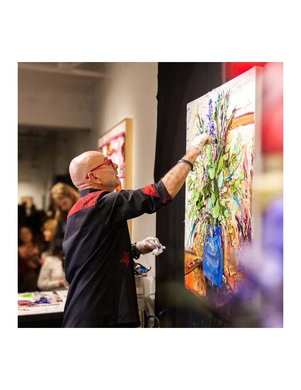 Samuel Lynne Galleries Presents JD Miller’s Annual Valentines Day LIVE Painting